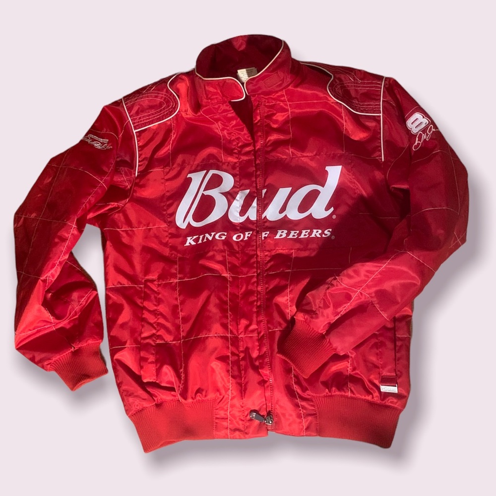 VINTAGE Dale Earnhardt Jr. Budweiser Nascar Jacket Chase Authentics